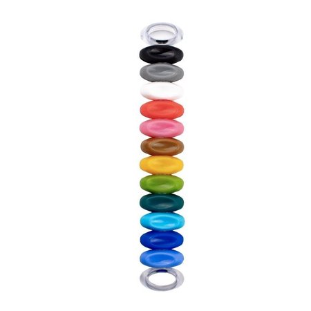 BARY3 Assorted Silicone Glass Markers BAR-0758